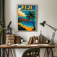 Fiji Yasawa Islands Poster