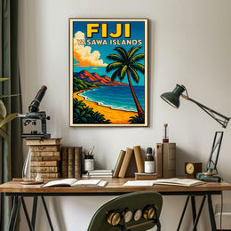 Fiji Yasawa Islands Poster