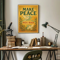 Make Peace, Not War Poster