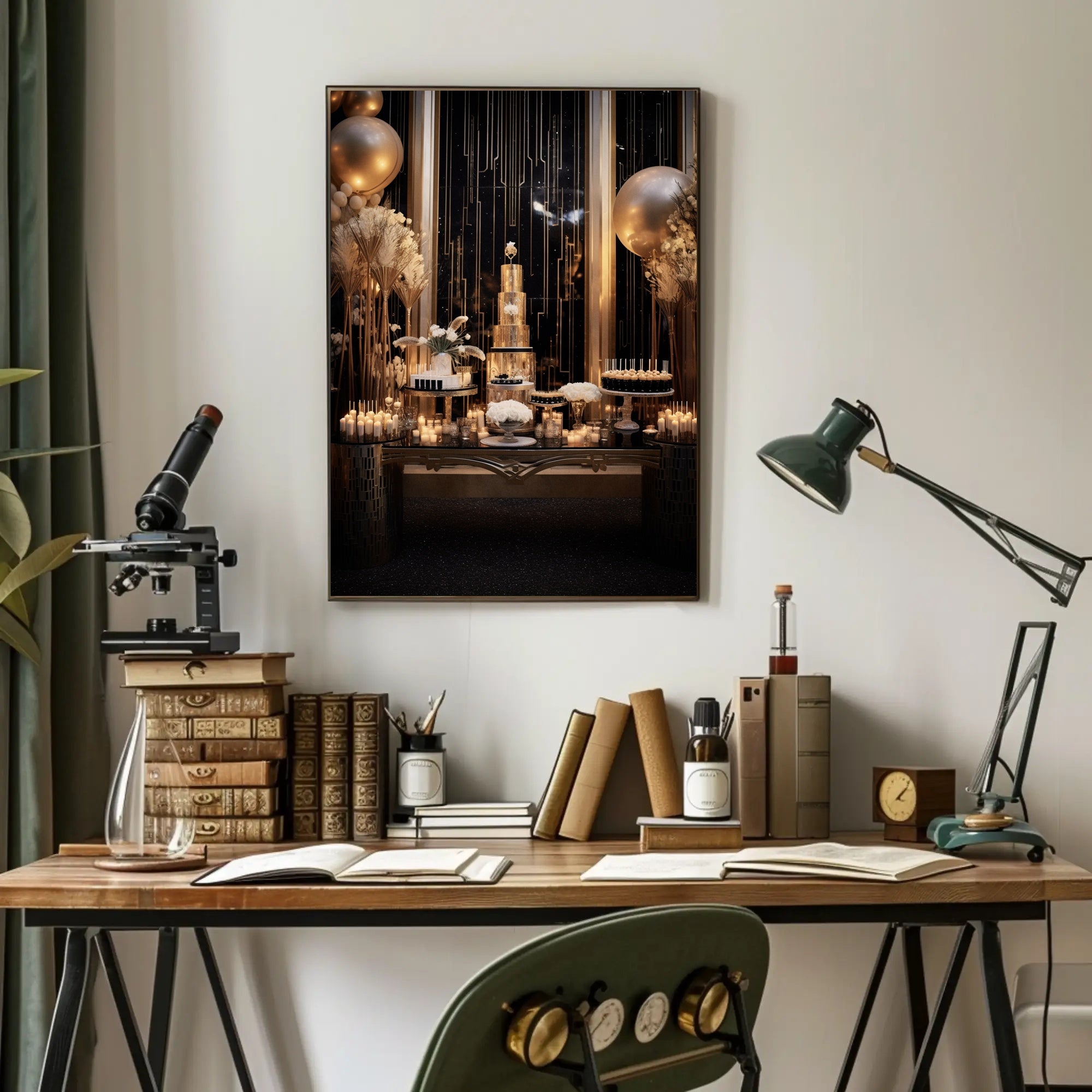 Luxurious Gold Celebration Poster
