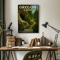 Oregon Marble Caves Poster