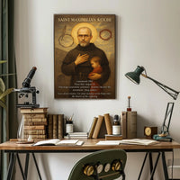 Saint Maximilian Kolbe Poster PosterGoat