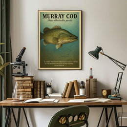 Murray Cod The Mighty Predator of Australia Poster