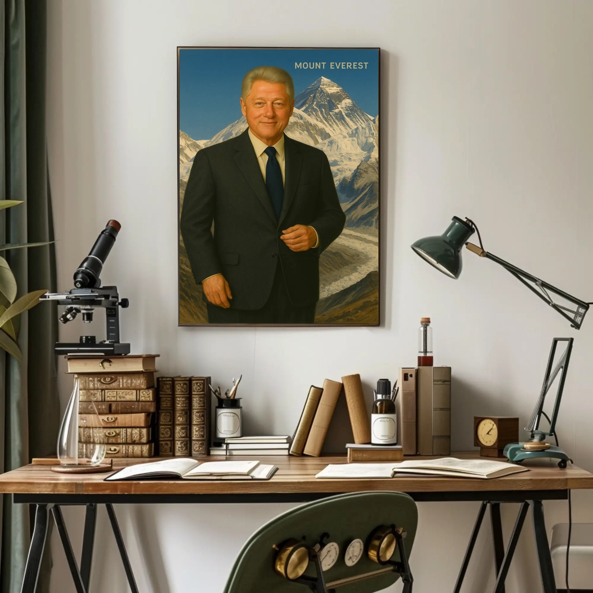 Mount Everest Leadership Inspiration National Park Poster