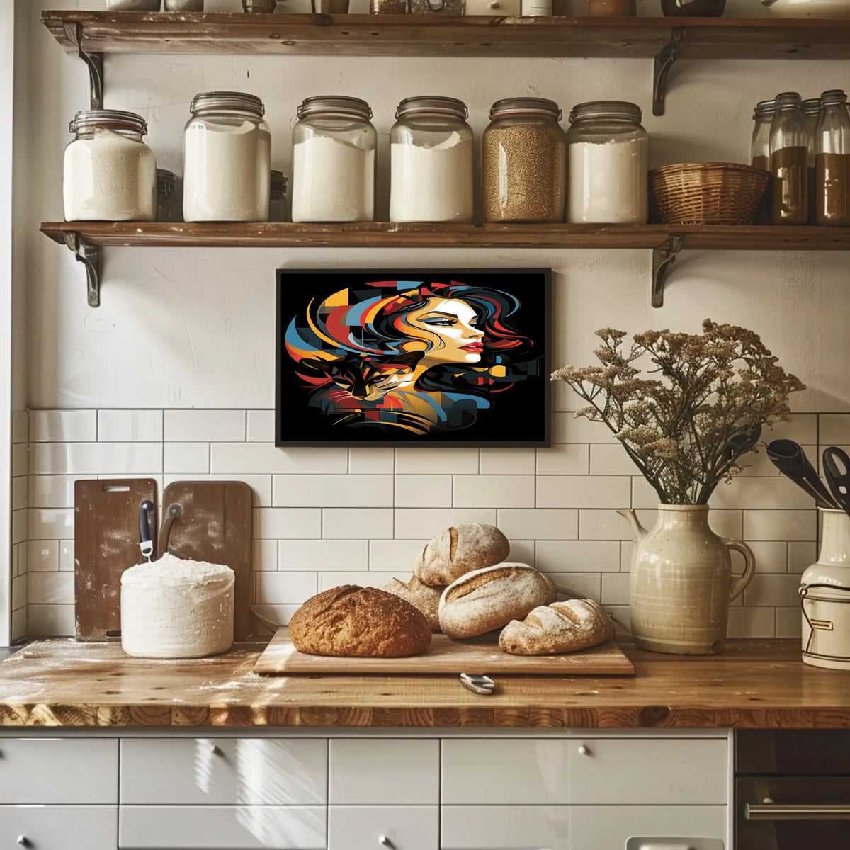 Abstract Elegance Abstract Poster