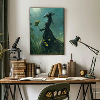 Vintage Parisian Street Scene Poster