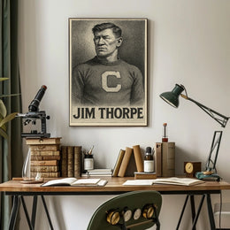 Jim Thorpe Portrait Poster