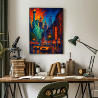New York City Nights Poster