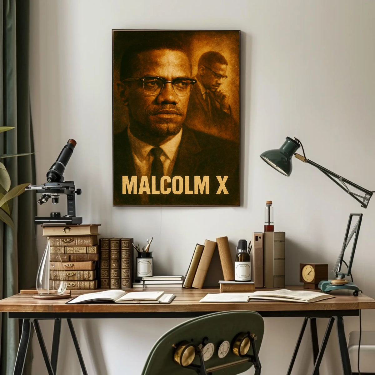 Malcolm X Poster