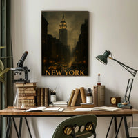 New York Cityscape Poster
