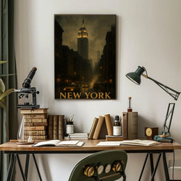 New York Cityscape Poster
