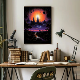 Cosmic Landscape Poster