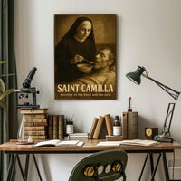 Saint Camilla Devoted To The Poor And Poster