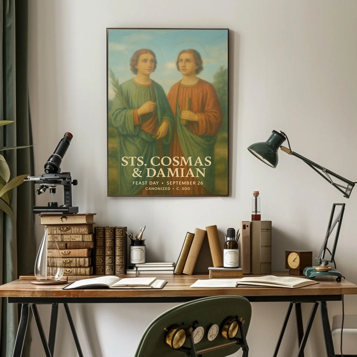 Saints Cosmas And Damian Poster