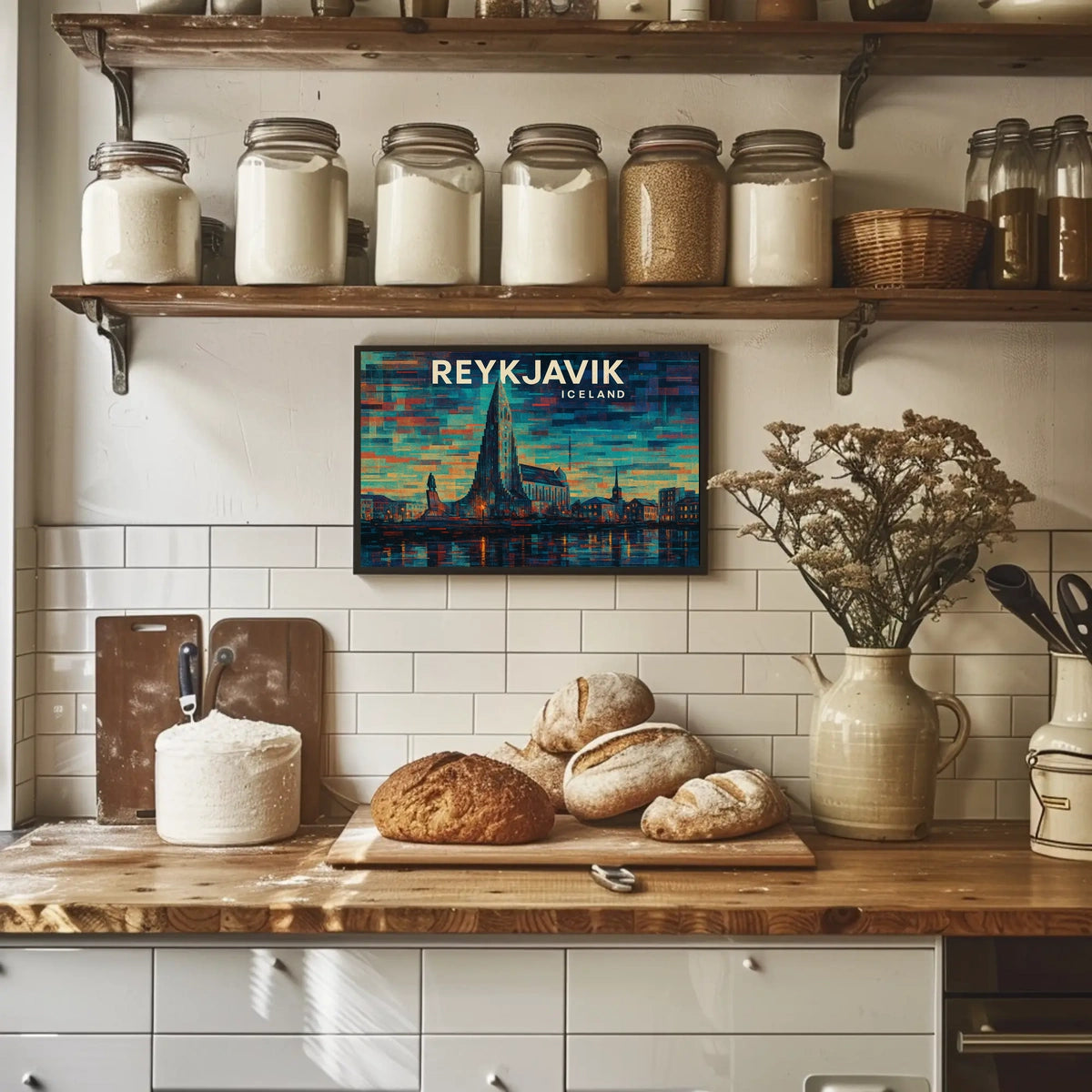 Reykjavik, Iceland Poster