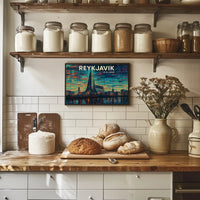 Reykjavik, Iceland Poster