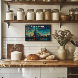 Reykjavik, Iceland Poster