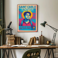 Saint Carlo Acutis A Life Of Faith And Poster