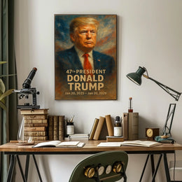 Donald Trump 47Th President Poster