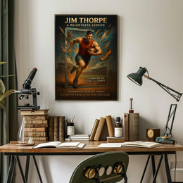 Jim Thorpe A Relentless Legend Poster