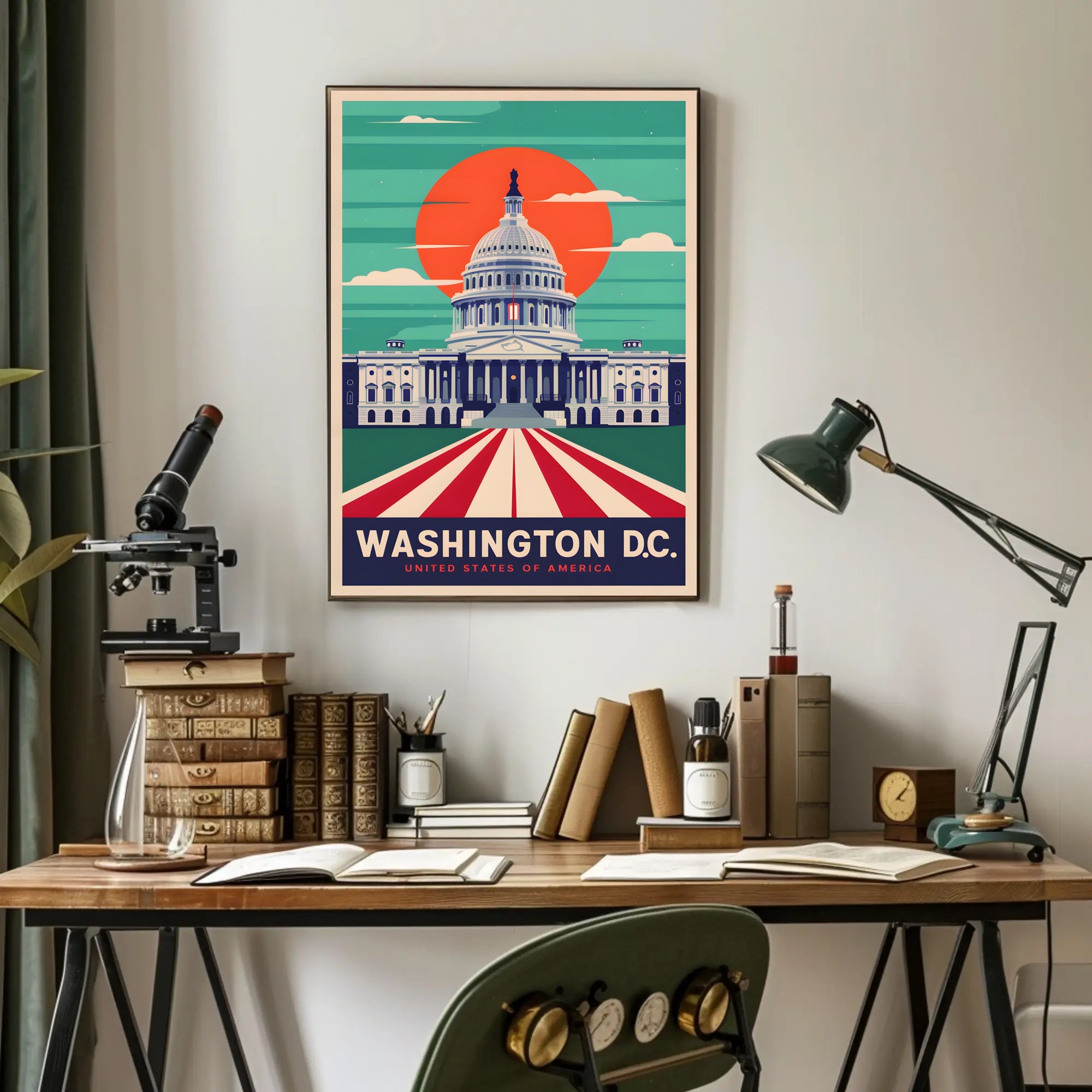 Washington D.C. Poster
