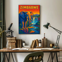 Majestic Zimbabwe Poster