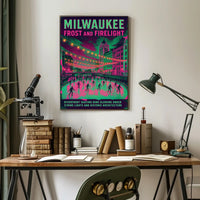 Milwaukee Frost and Firelight Poster