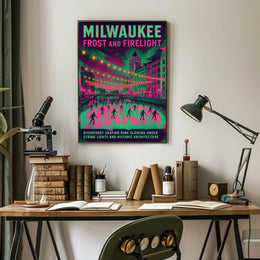 Milwaukee Frost and Firelight Poster