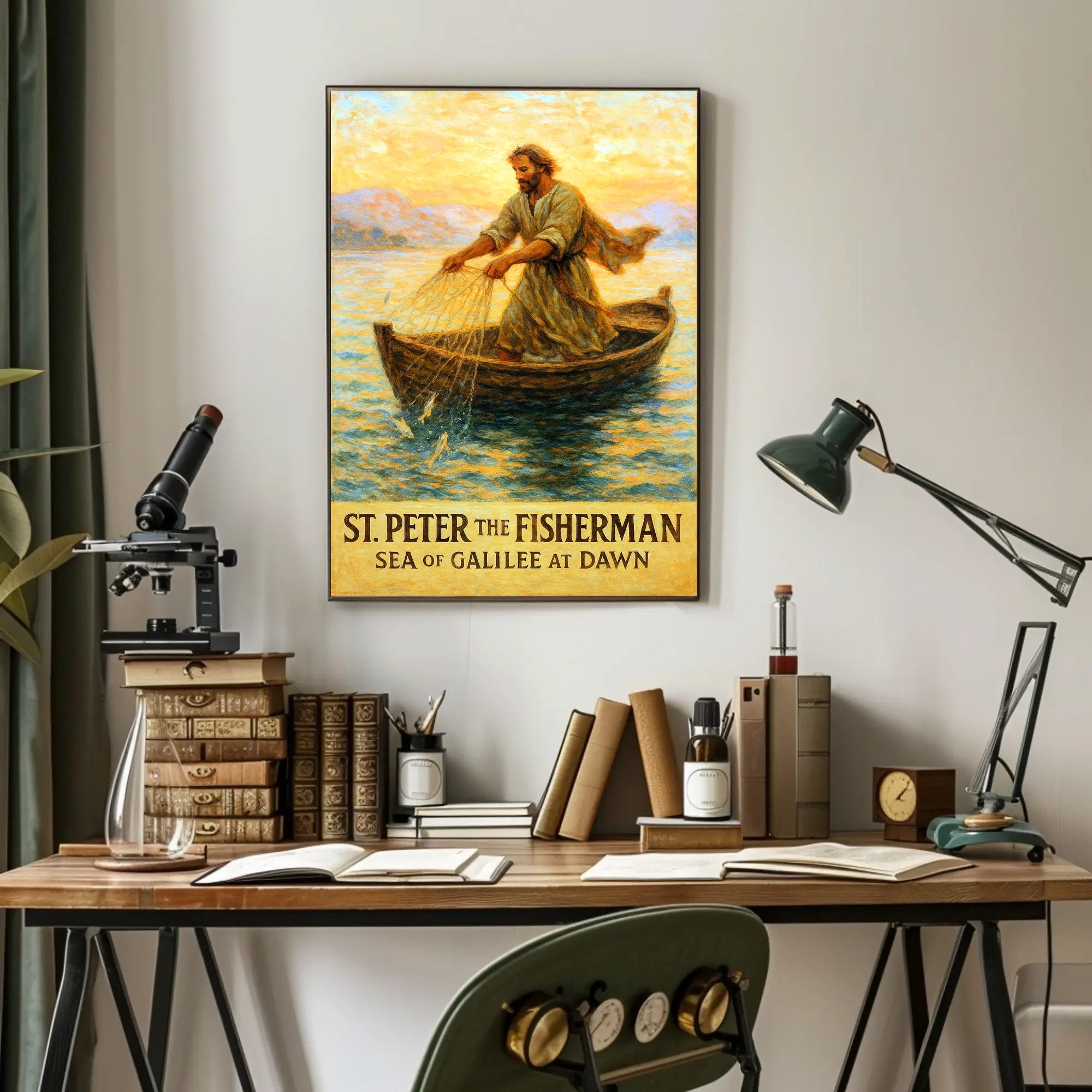 St. Peter the Fisherman Poster PosterGoat