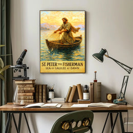 St. Peter the Fisherman Poster PosterGoat