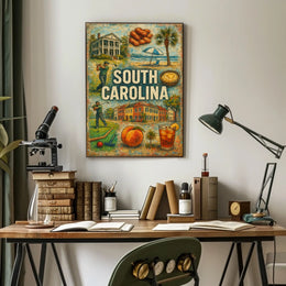 South Carolina Highlights Poster
