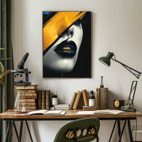 Abstract Expression Bold And Vivid Poster