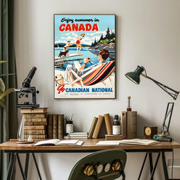 Enjoy Summer In Canada Poster