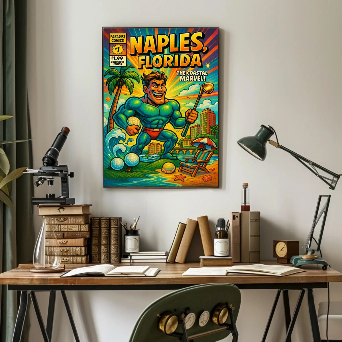 Naples, Florida The Coastal Marvel Poster