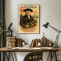 Historical Francis Asbury Christmas Edition Poster