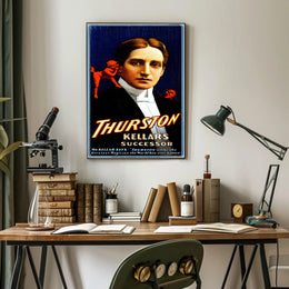 Thurston Vintage Magic Show Poster - Cultural or Heritage Poster