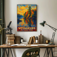 Voyageurs National Park Poster