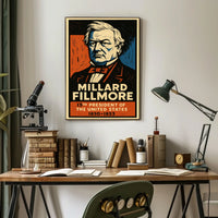 Millard Fillmore 13th President Poster