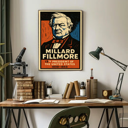 Millard Fillmore 13th President Poster