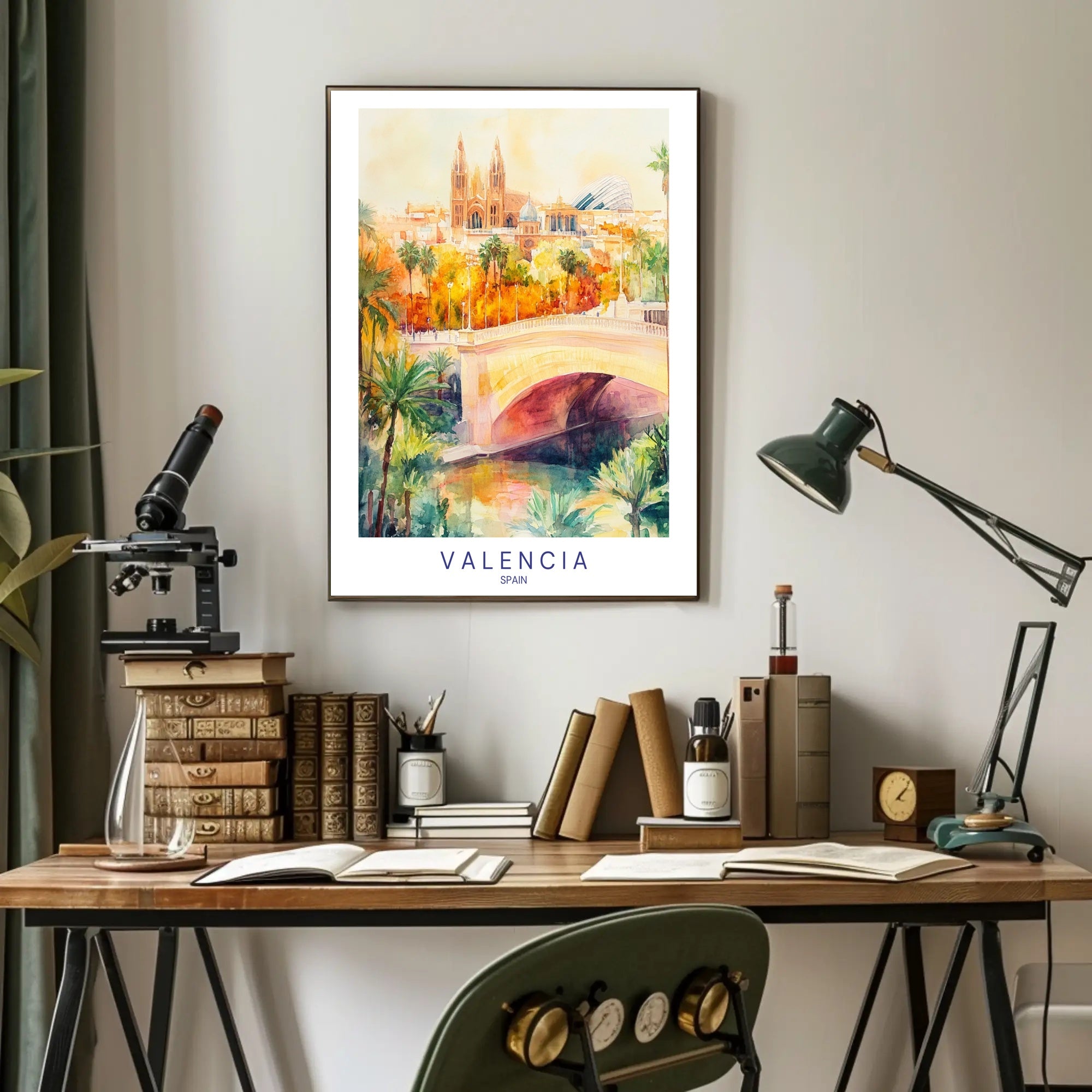 Valencia Scenic Poster PosterGoat