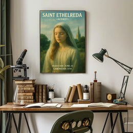 Saint Ethelreda (Audrey) Poster