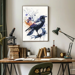 The Majestic Raven Poster