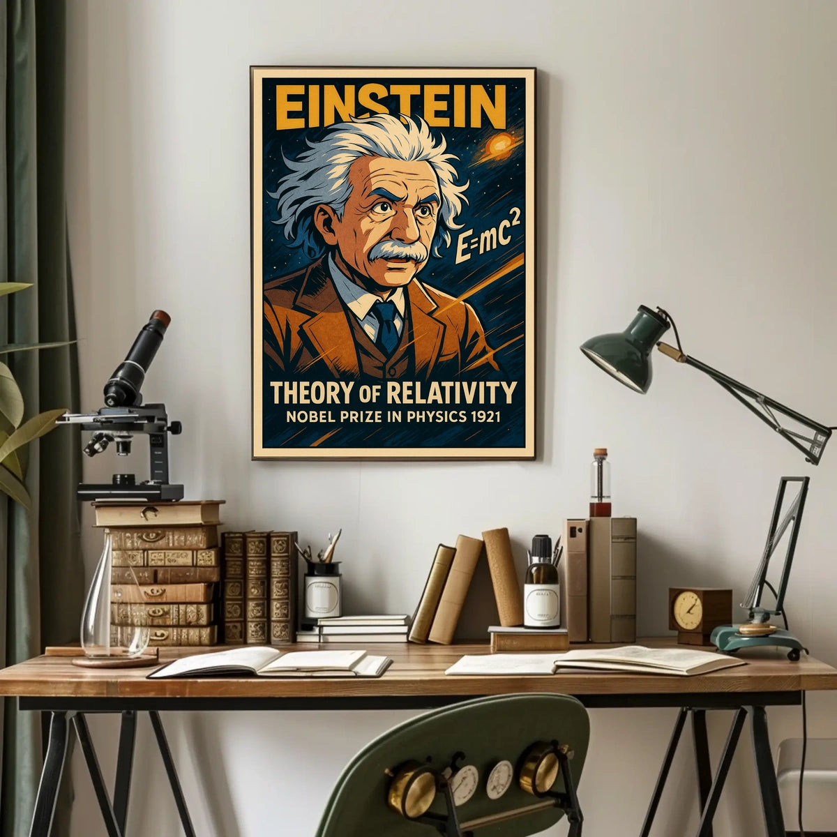 Einstein Theory Of Relativity Poster