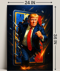 Breaking Through Poster PosterGoat