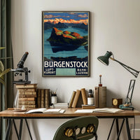 Bürgenstock Scenic Swiss Retreat Poster