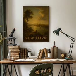 New York A Serene Landscape Poster