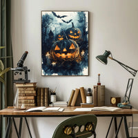 Haunted Halloween Night Poster
