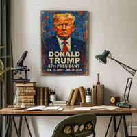Donald Trump A Vision in Colors Poster