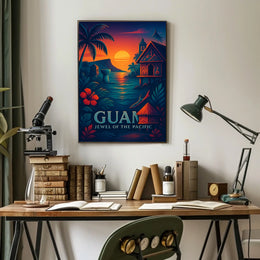 Guam Jewel of the Pacific Poster