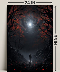 Moonlit Pathway Poster
